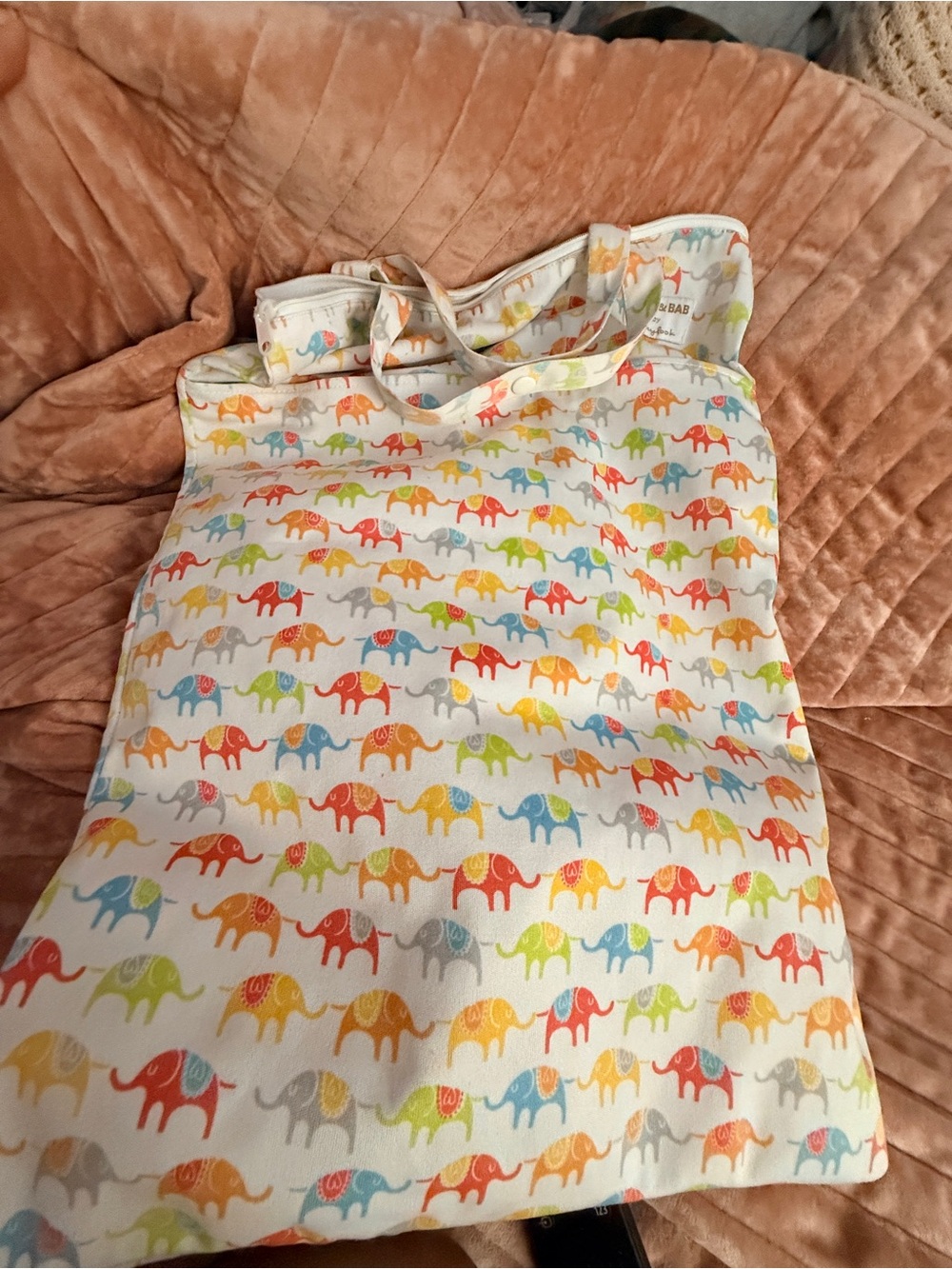 The Mom & Bab by Taylook diaper wet bag